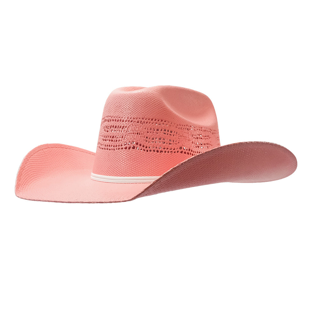 Twister Hats Twister Youth Pink Bangora Straw Hat