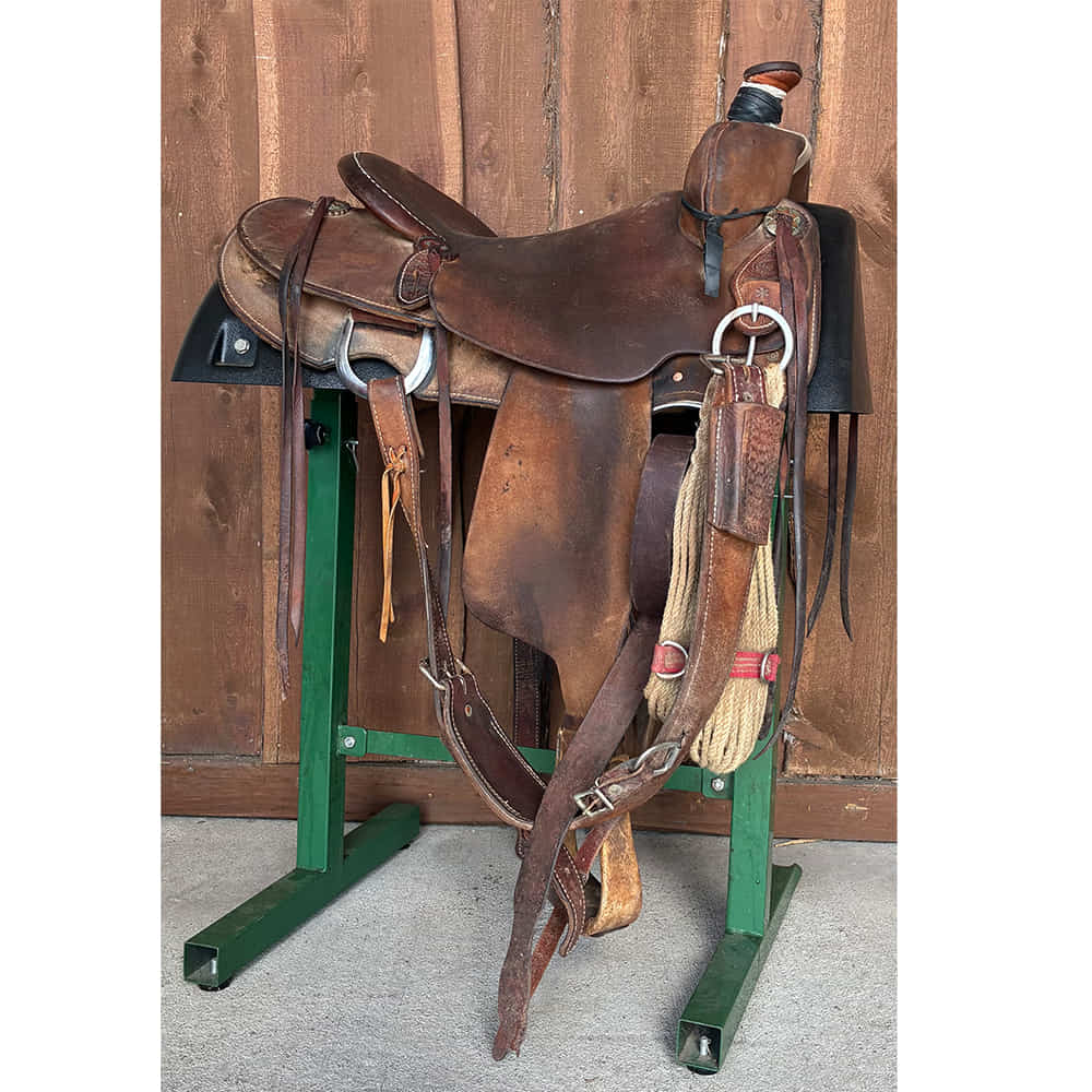 Used Saddles Saddles Cactus Rough Out 16" Used Ranch Cutting Saddle