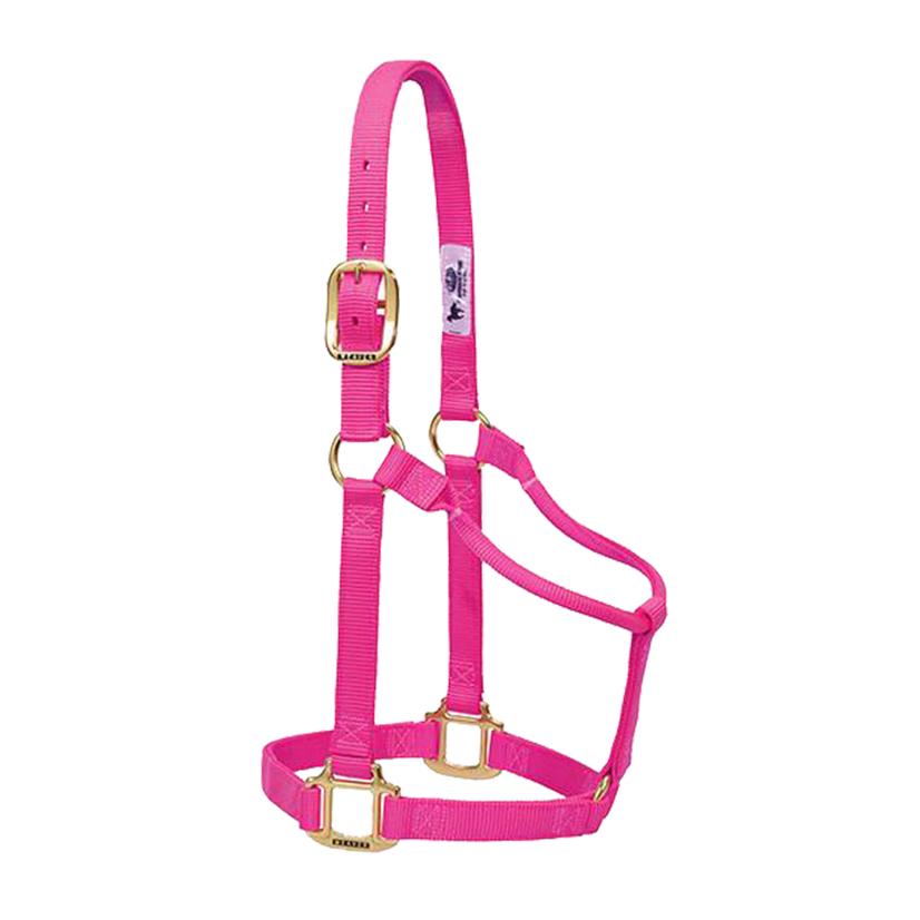 Weaver Leather Tack Standard / Pink Weaver Leather Original Non Adjustable Halter