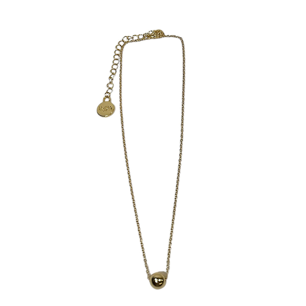 West and Co Jewelry West and Co  18K Gold The Woodlands Burnished Bead Necklace