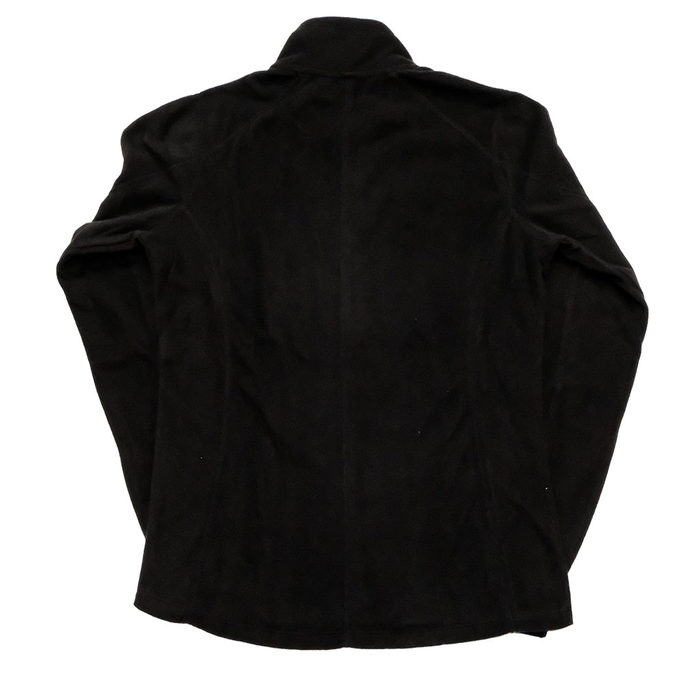 Western Bloodstock APPAREL Western Bloodstock Embroidered Full Chest Logo Black Microfleece Women's Half-zip Pullover - Plus Size
