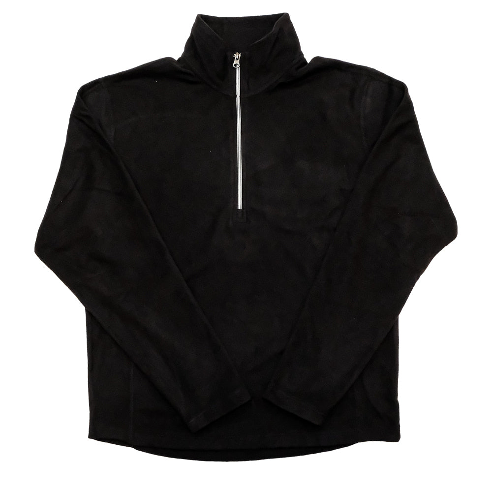 Western Bloodstock Apparel Western Bloodstock Full Back Embroidered Logo Mens Black Microfleece Half-zip Pullover - Extended Size