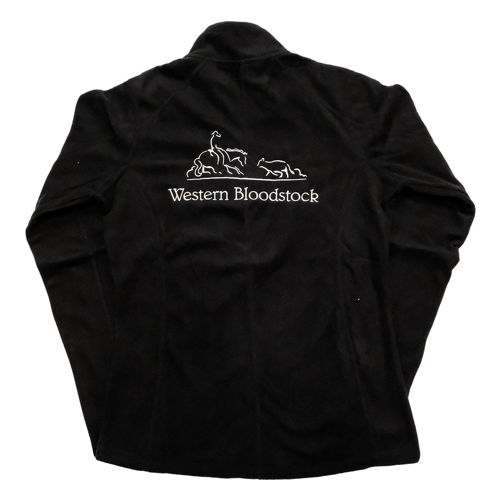 Western Bloodstock Apparel Western Bloodstock Full Back Embroidered Logo Women's Microfleece Half-zip Pullover
