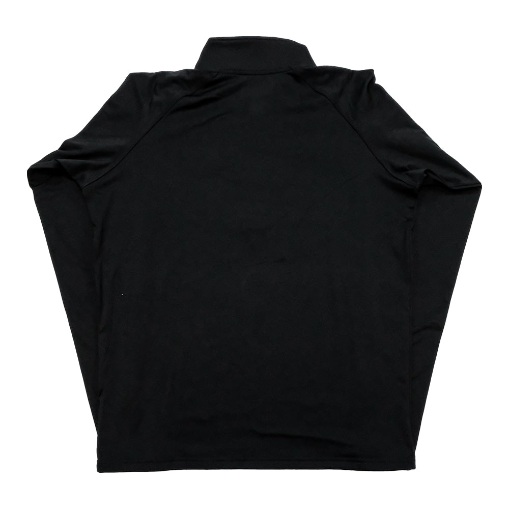 Western Bloodstock Apparel Western Bloodstock Full Chest Embroidered Logo Mens Black Poly Spandex Half-zip Pullover