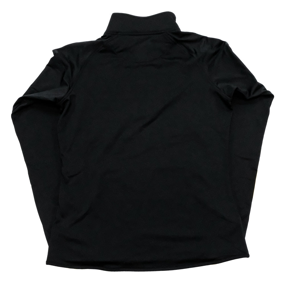 Western Bloodstock Apparel Western Bloodstock WB Chest Embroidered Black Poly Spandex Women's Half-zip Pullover