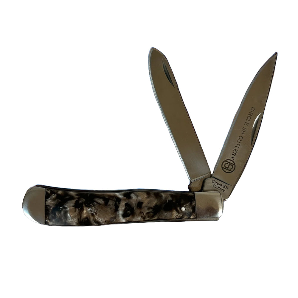 Western Fashion Acc. Knives Western Fashion Marble Trapper Knife