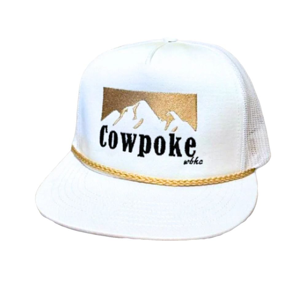 Whiskey Bent Hat Co Hats Whiskey Bent Hat Co White and Tan Cowboy Killer Cap