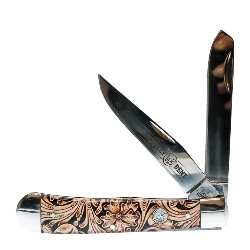 Whiskey Bent Knives Knives Brown / 4.125 Whiskey Bent Knives Floral Tool Trapper