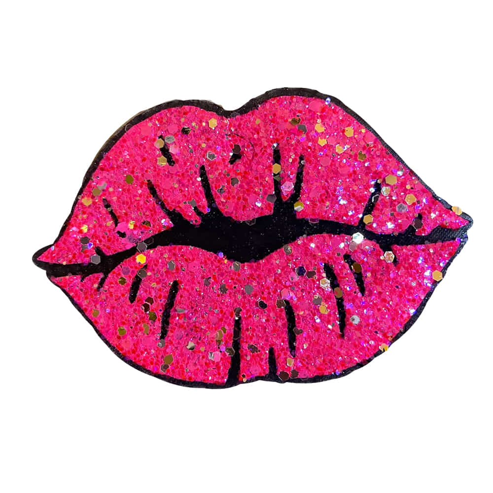 Wicked Bayou Candles Home Decor OSFA Wicked Bayou Candles Lips Freshener Strawberry Leather