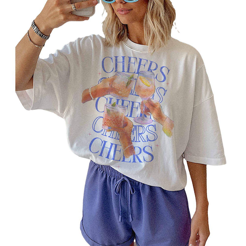 Wknder Apparel Wknder Cheers Graphic Tee