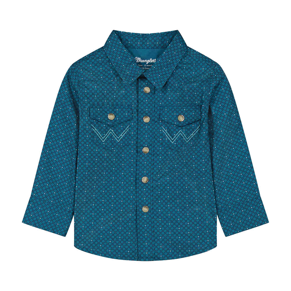 Wrangler Apparel Baby Boy Long Sleeve Button Down