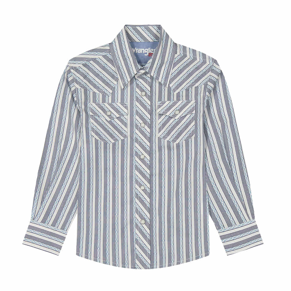 Wrangler Apparel Boys 20X Advanced Comfort Long Sleeve Shirt