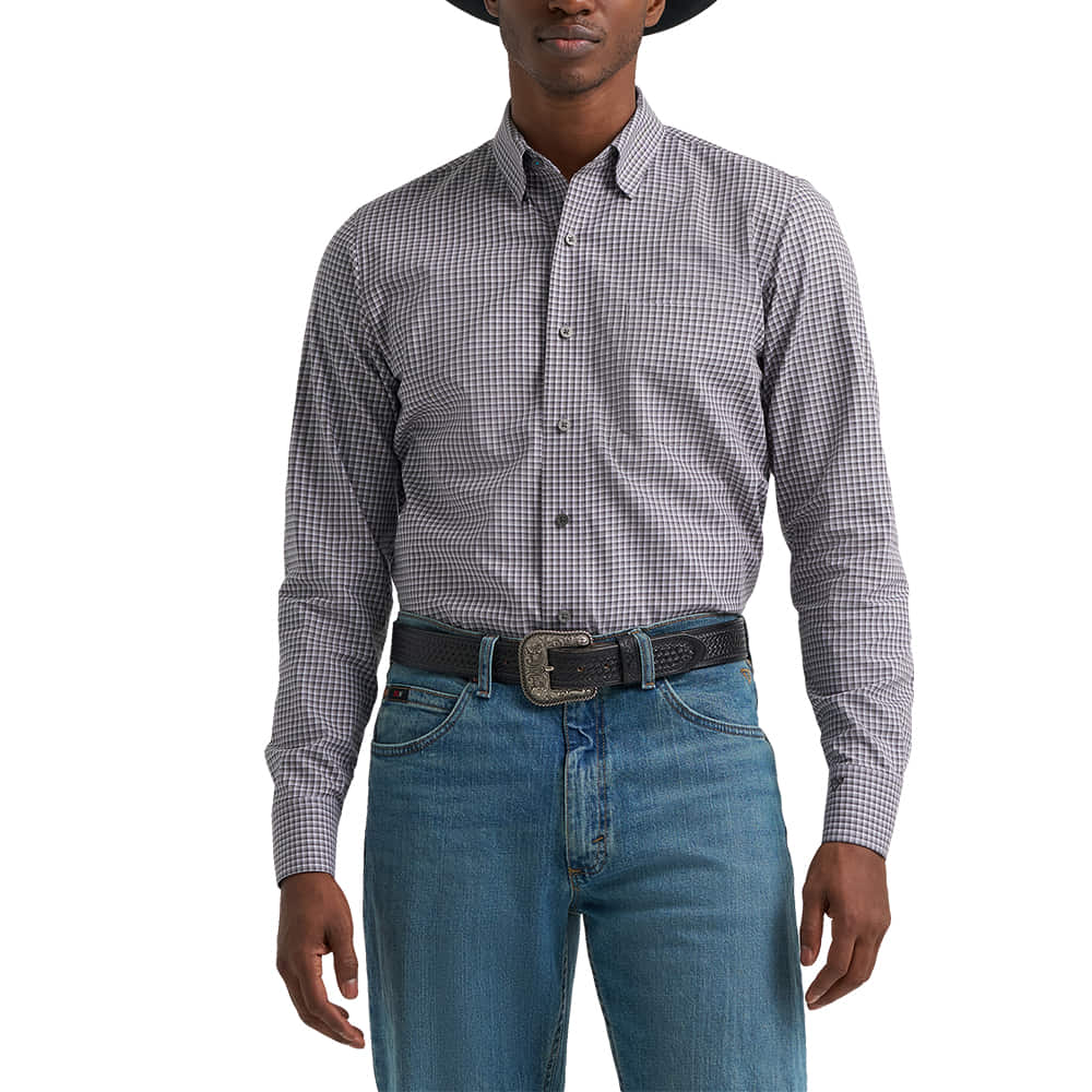 Wrangler Apparel Cody Johnson Long Sleeve Button Down