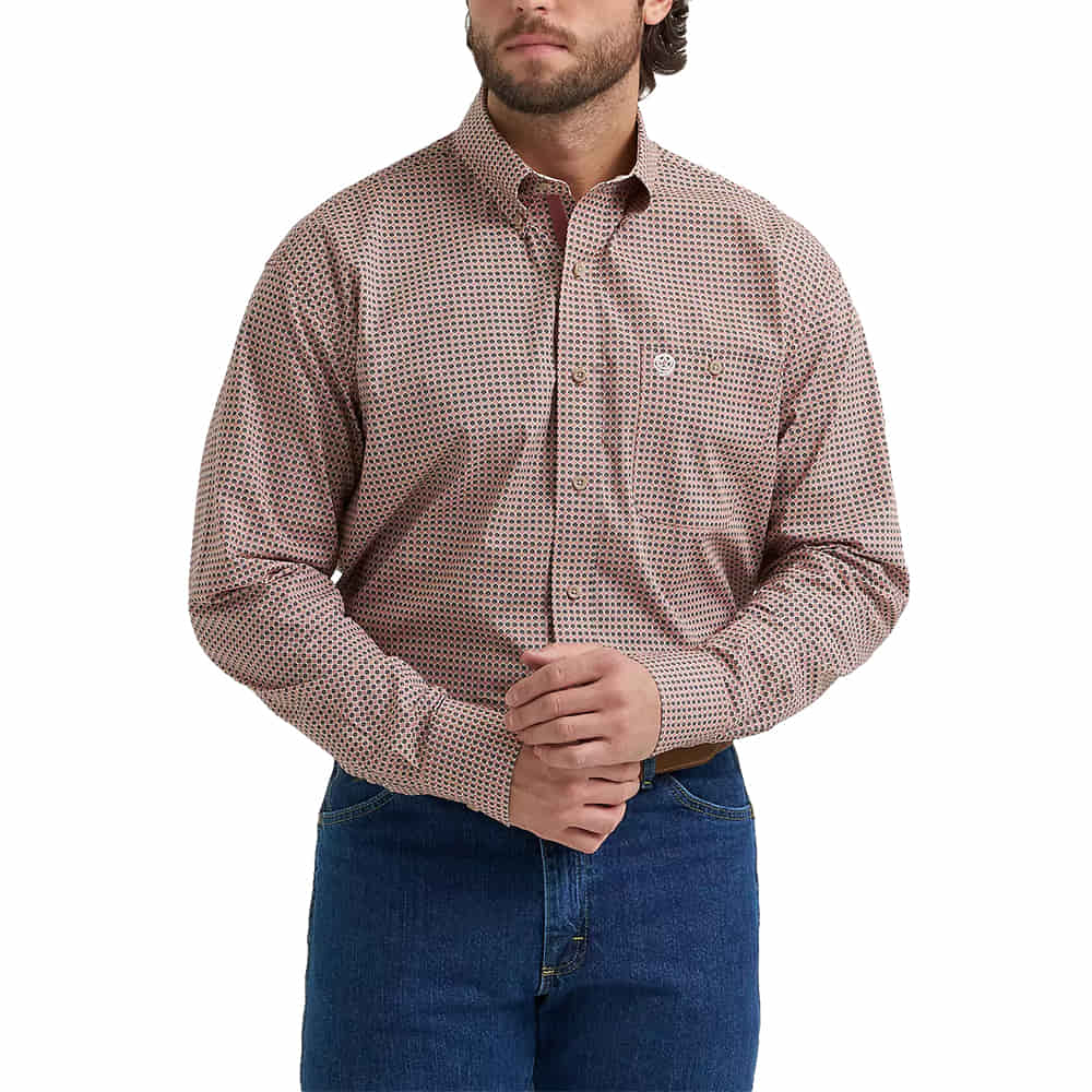 Wrangler Apparel George Straight Long Sleeve Button Down