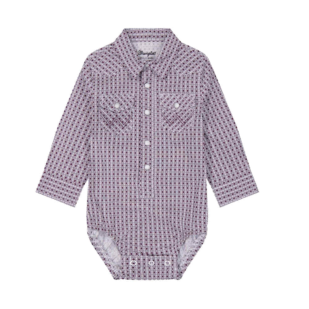 Wrangler Apparel Infant Long Sleeve Button Down