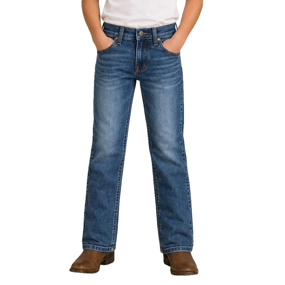 Wrangler Apparel Wrangler Boy's Lexford Retro Slim Bootcut Jeans