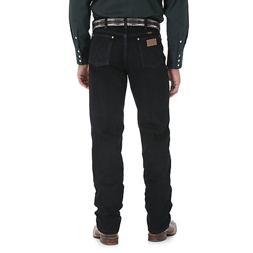 Wrangler Apparel Wrangler Men's Cowboy Cut Original Fit Jean - Shadow Black 44"-52" Waist Sizes