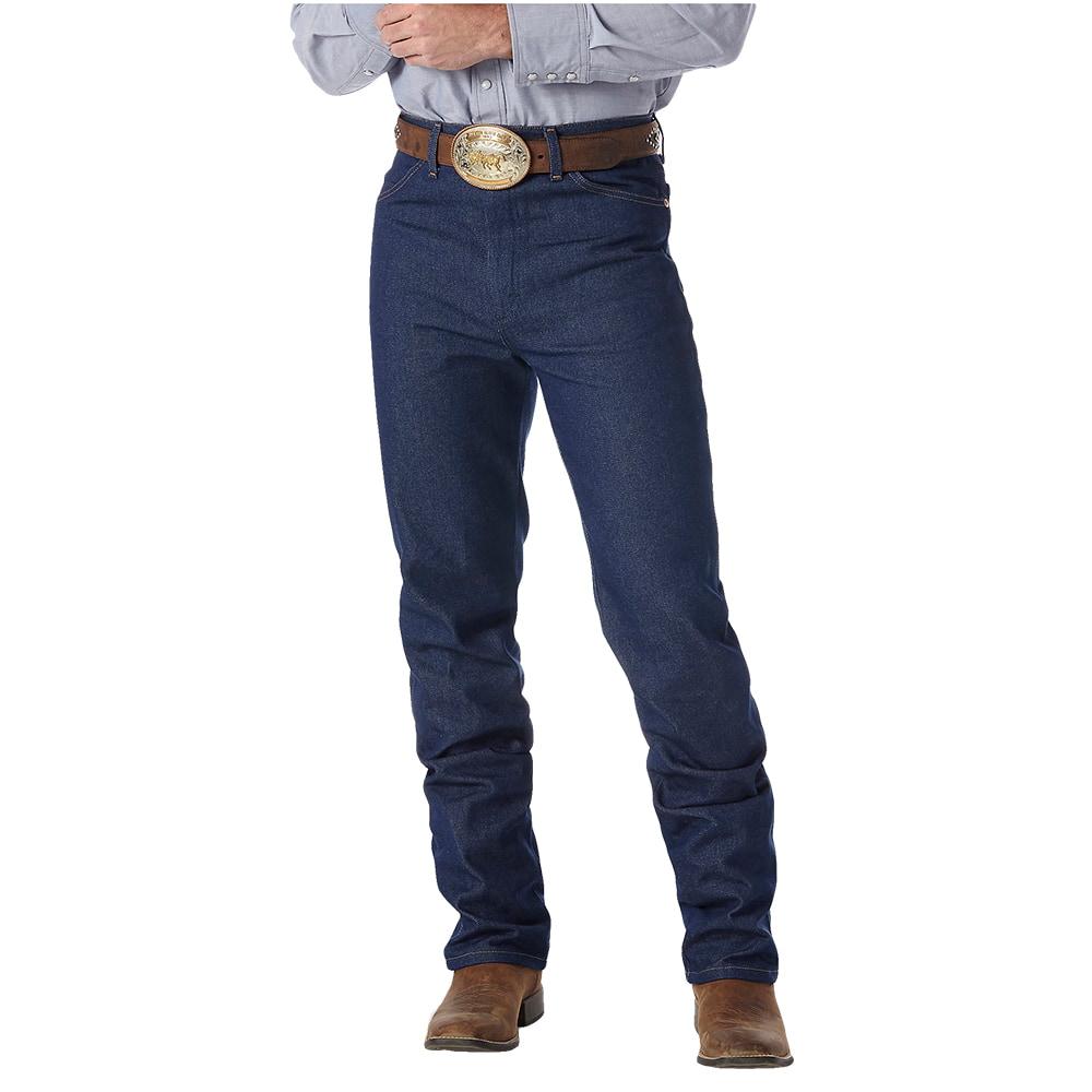 Wrangler Apparel Wrangler Men's Slim Fit Cowboy Cut Jean - Rigid Indigo 38" & 40" Inseams