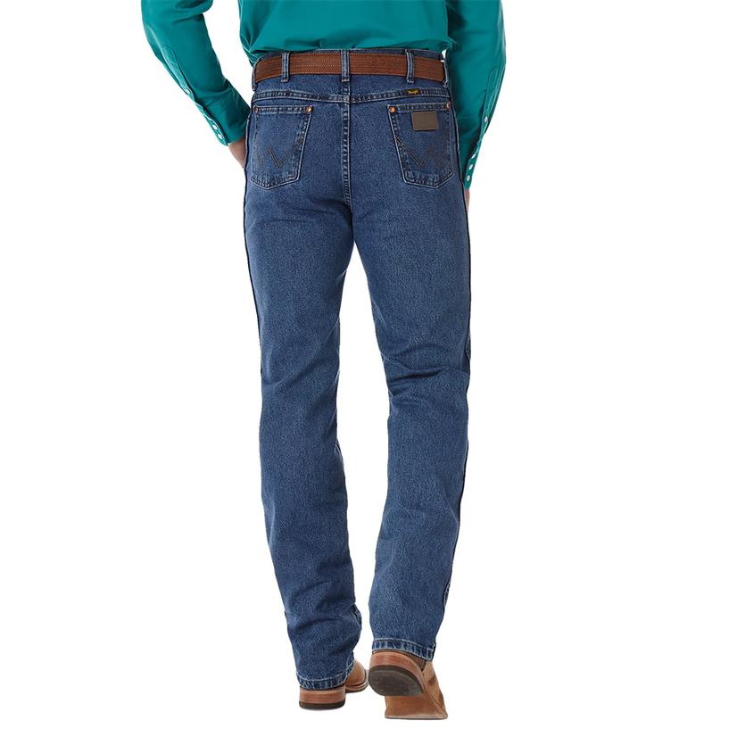 Wrangler Apparel Wrangler Mens Cowboy Cut Slim Fit Jean - Stonewash