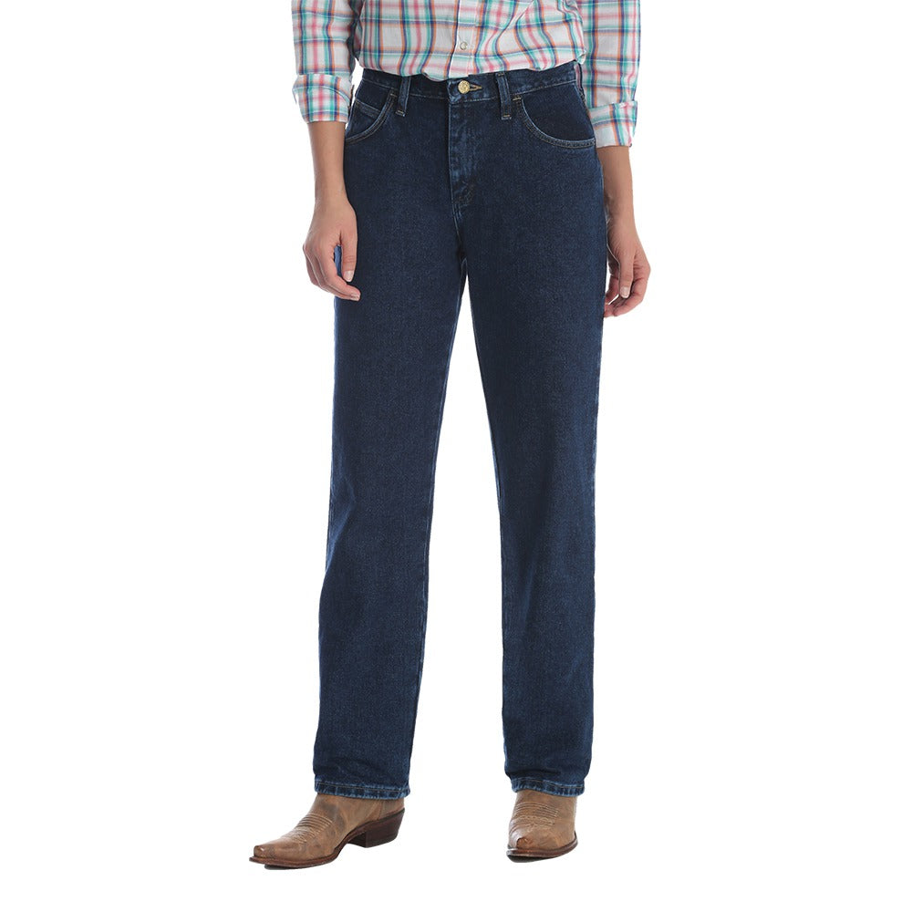 Wrangler APPAREL Wrangler Plus Blues Mid Rise Bootcut Women's Jeans