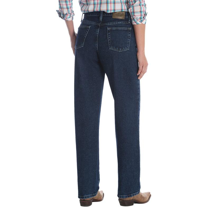Wrangler APPAREL Wrangler Plus Blues Mid Rise Bootcut Women's Jeans