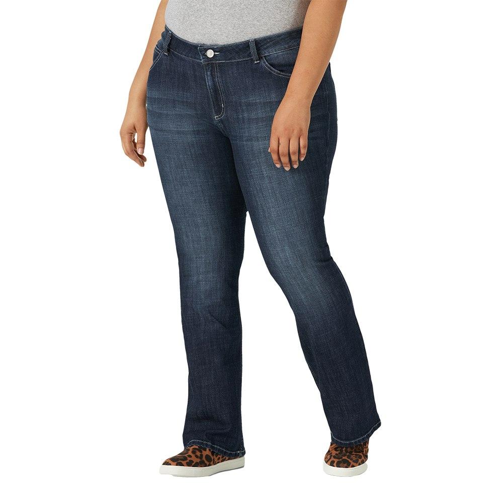 Wrangler APPAREL Wrangler Plus Size Midrise Bootcut Dark Wash Women's Jeans