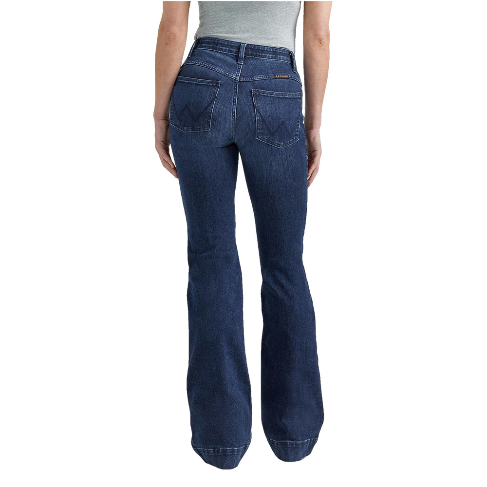 Wrangler Apparel Wrangler Willow Mid Rise Womem's Trouser in Sloane Wash