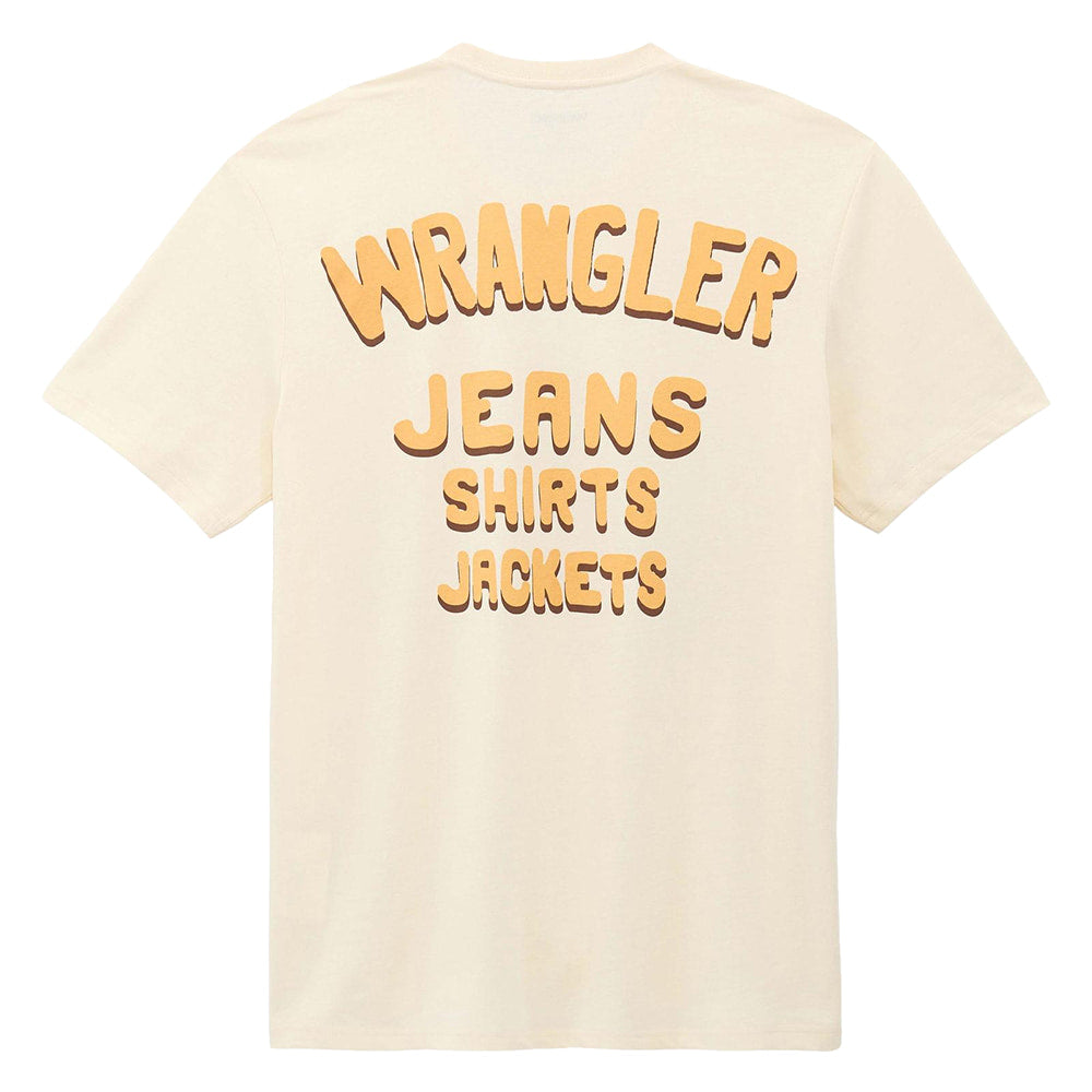 Wrangler Apparel Wrangler Women's  Graphic Short Sleeve T-Shirt in White