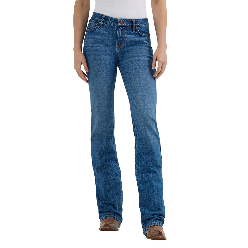 Wrangler Apparel Wrangler Women's Khloe Mae Mid Rise Bootcut Jeans