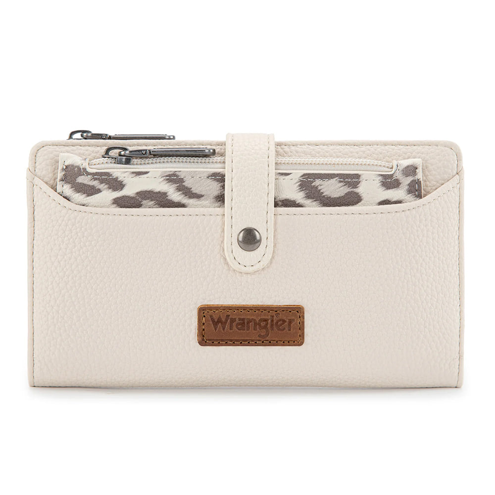 Wrangler Other Wrangler Beige Western Bifold RFID with Detachable Pouch Wallet