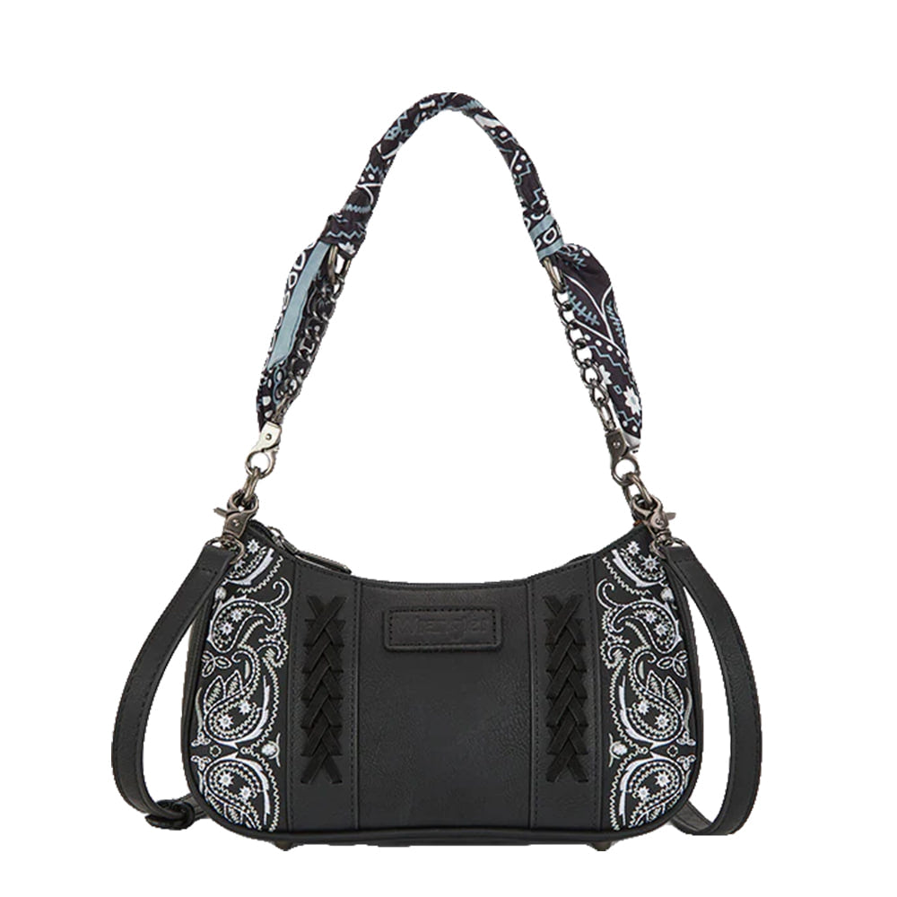 Wrangler Other Wrangler Black Bandana Paisley Print Shoulder Bag