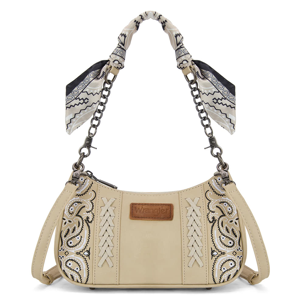 Wrangler Other Wrangler Tan Bandana Paisley Print Shoulder Bag