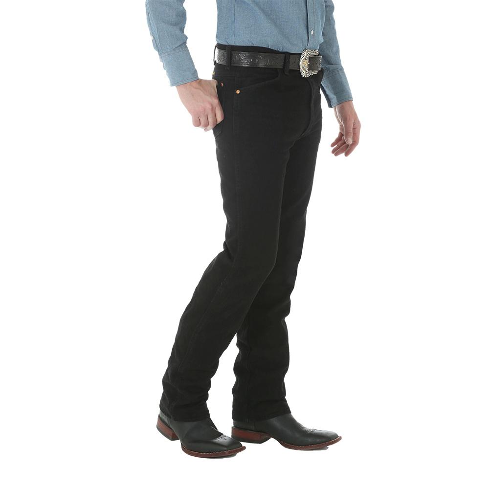 Wrangler Wrangler Mens 0936WBK Original Cowboy Cut Slim Fit Jean - Shadow Black