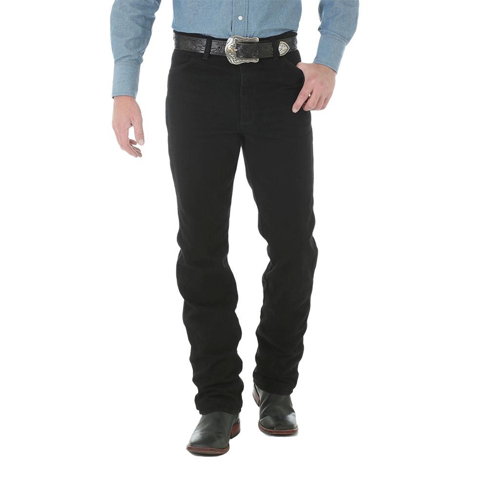 Wrangler Wrangler Mens 0936WBK Original Cowboy Cut Slim Fit Jean - Shadow Black