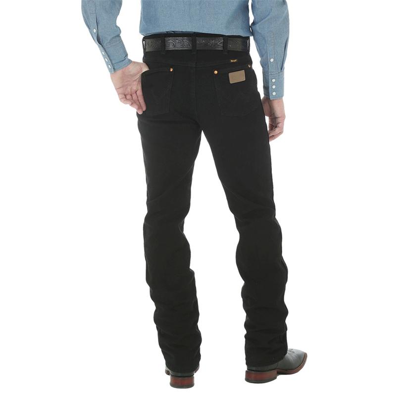 Wrangler Wrangler Mens 0936WBK Original Cowboy Cut Slim Fit Jean - Shadow Black