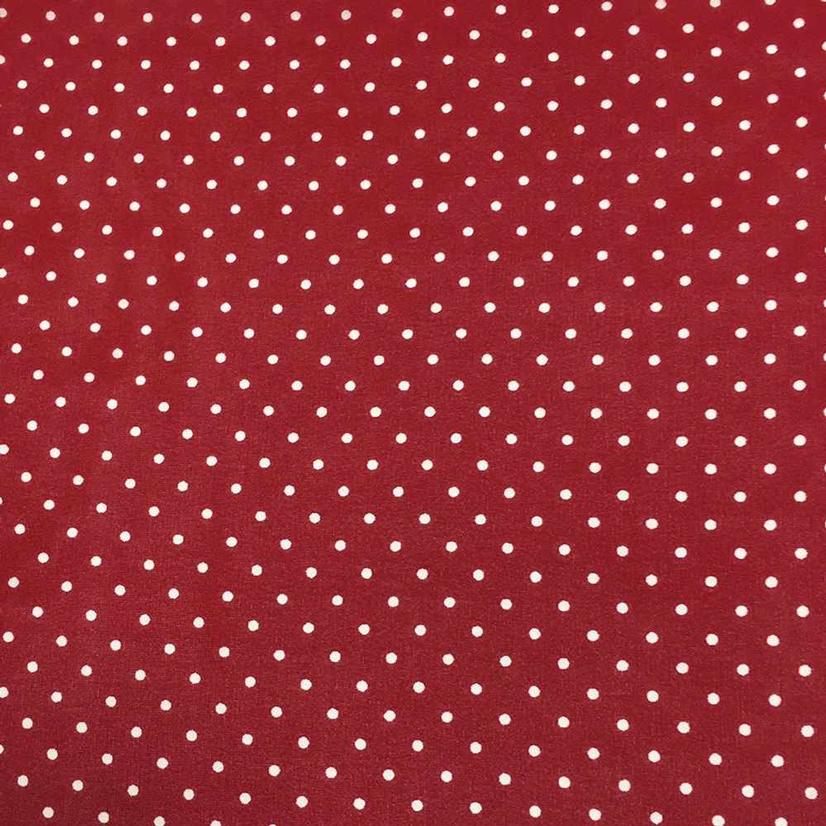 Wyoming Traders Apparel Red / 34.5"x34.5" Wild Rag Cowboy Polka Dot Silk 34.5x34.5