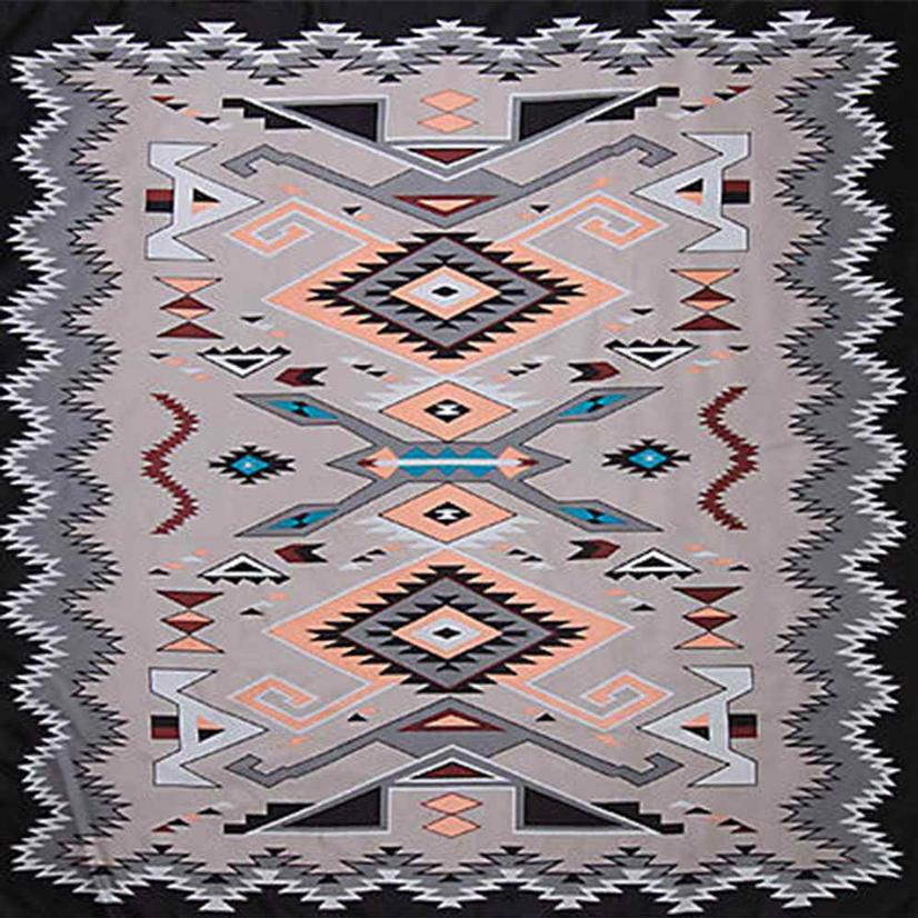 Wyoming Traders Apparel Wild Rag Southwest Prints Silk 34.5x34.5