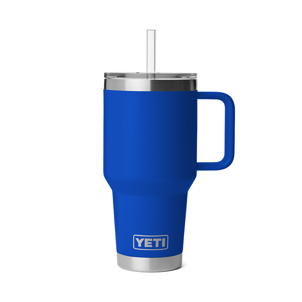 Yeti Coolers Home Decor Rambler 35 oz Straw Mug 2.0 Royal Blue