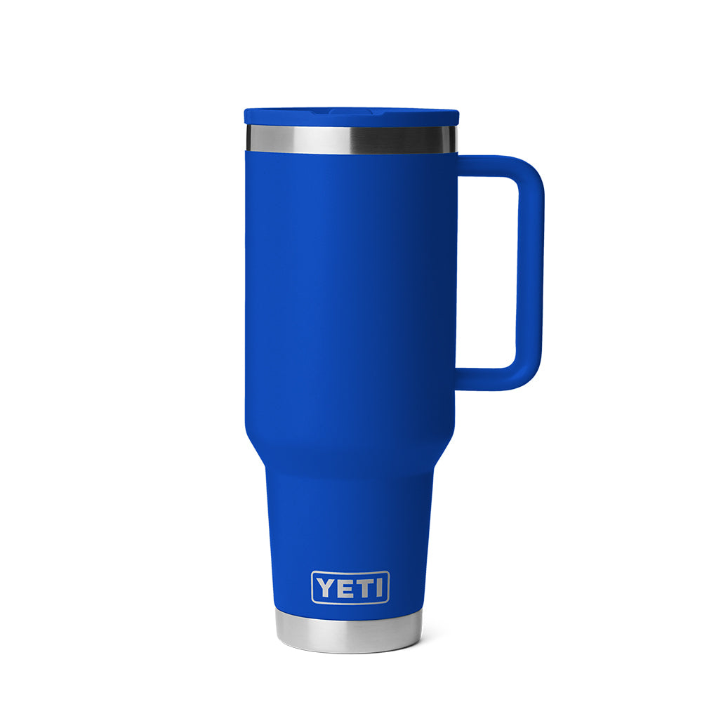 Yeti Coolers Home Decor Rambler 40 oz Travel Straw Mug Royal Blue