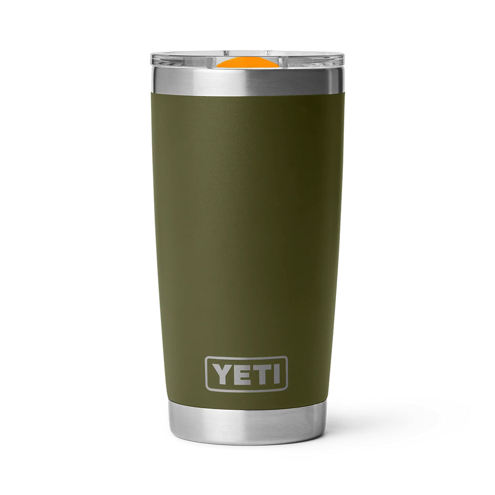 Yeti Coolers Other Rambler 20 oz Tumbler MS Olive/King Crab Orange