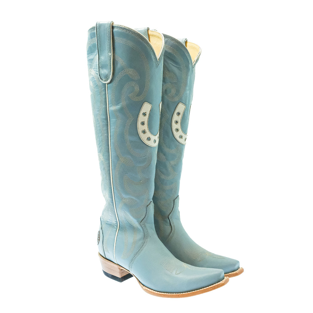 Yippee Ki Yay By OG Footwear Old Gringo Yippee Ki Yay Women's Blue Wild Country Boots