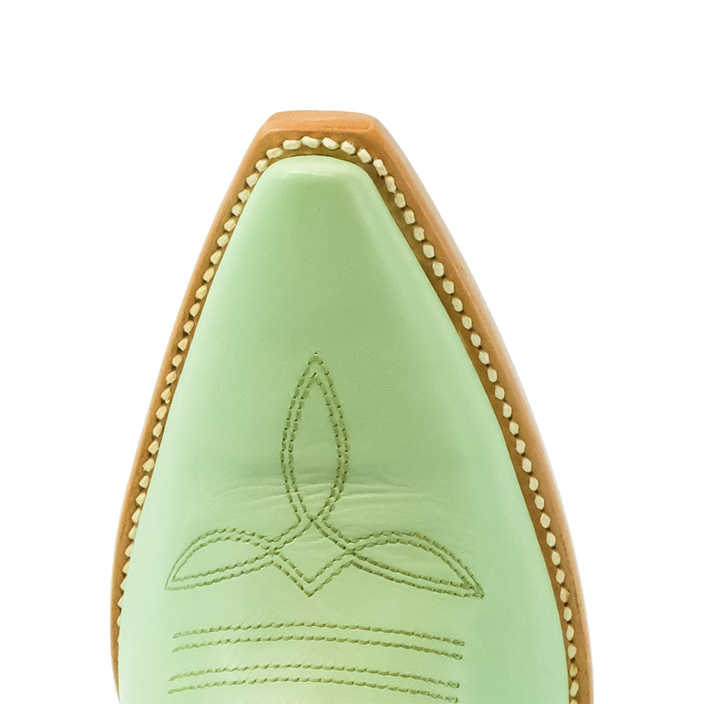 Yippee Ki Yay By OG Footwear Old Gringo Yippee Ki Yay Women's Green Chili Shortie Booties
