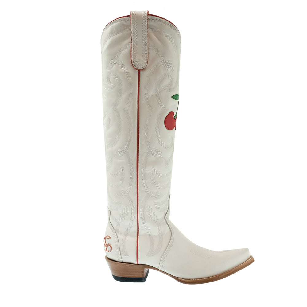 Yippee Ki Yay By OG Footwear Old Gringo Yippee Ki Yay Women's White Cherry Cherry Boots