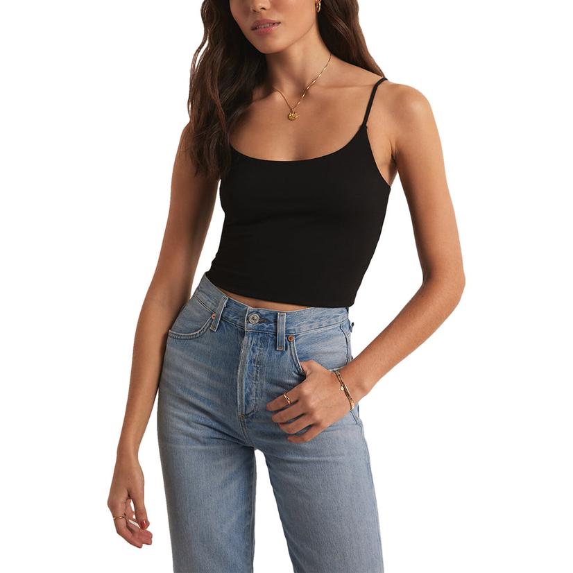 Z Supply Apparel Black / M Z Supply Maderia So Smooth Women's Cami