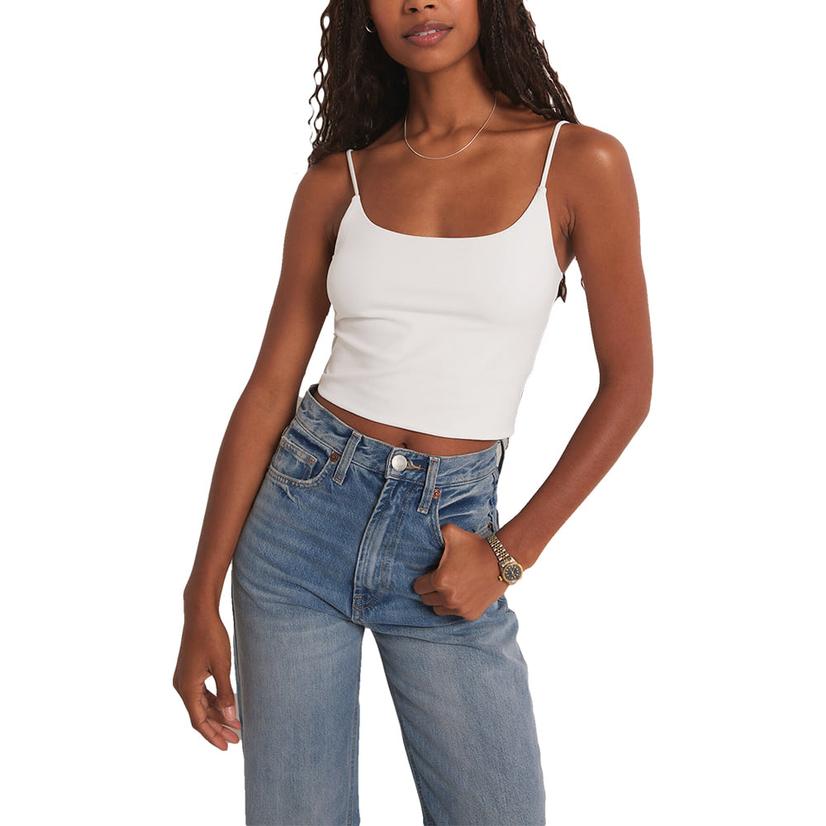 Z Supply Apparel White / L Z Supply Maderia So Smooth Women's Cami