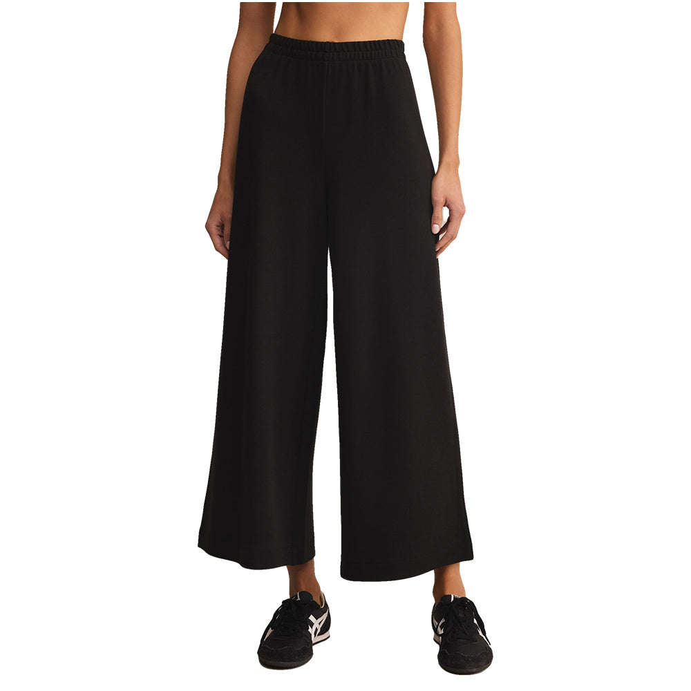 Z Supply Apparel Z Supply Black Scout Rib Women's Pants