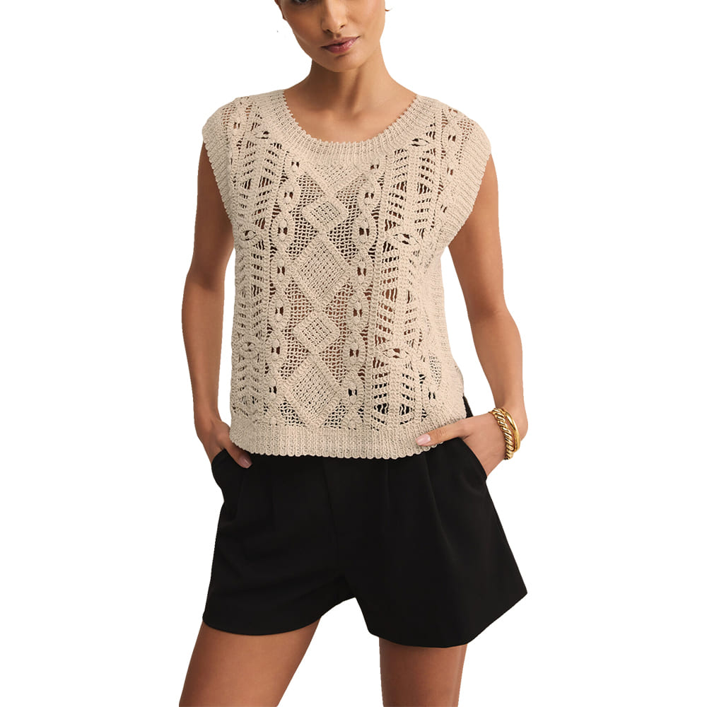 Z Supply Apparel Z Supply Crystal Baroque Women's Sweater