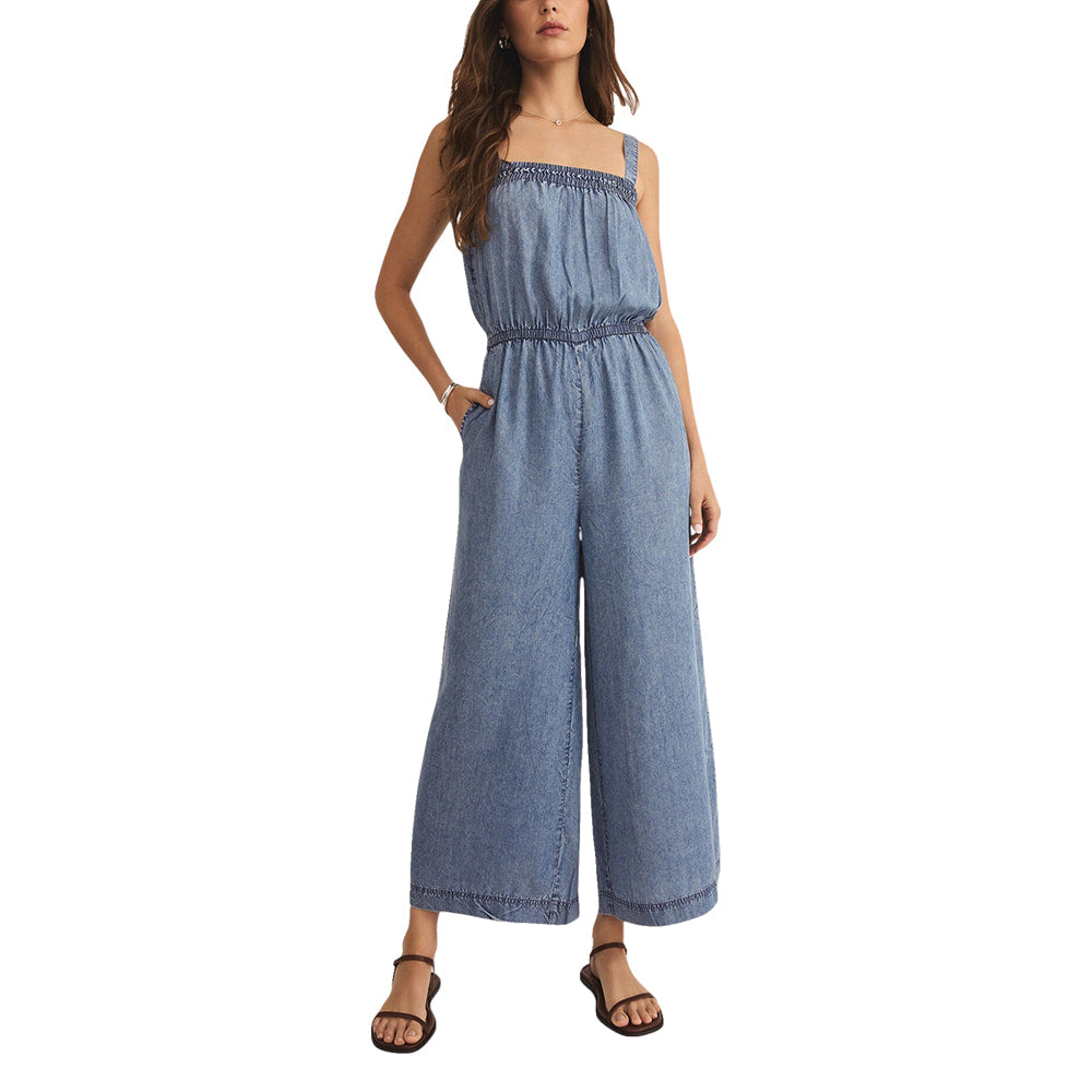 Z Supply Apparel Z-Supply Solara Chambray Jumpsuit