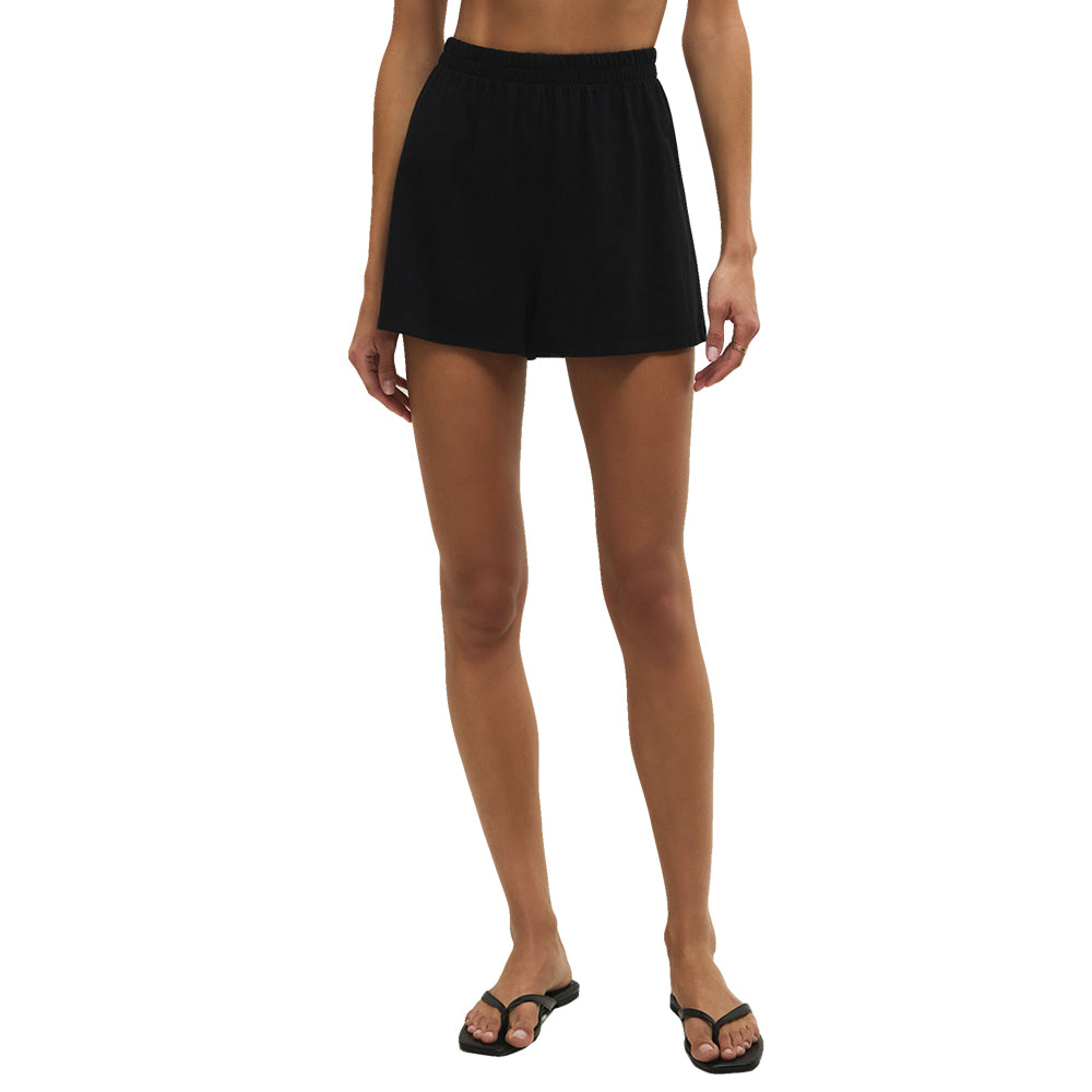 Z Supply Apparel Z Supply Women's True Black Scout Jersey Short