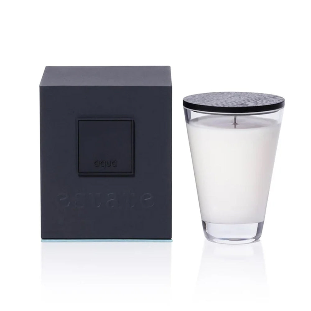 Zodax Home Decor Zodax Estate Candle Clear Aqua 10.5oz